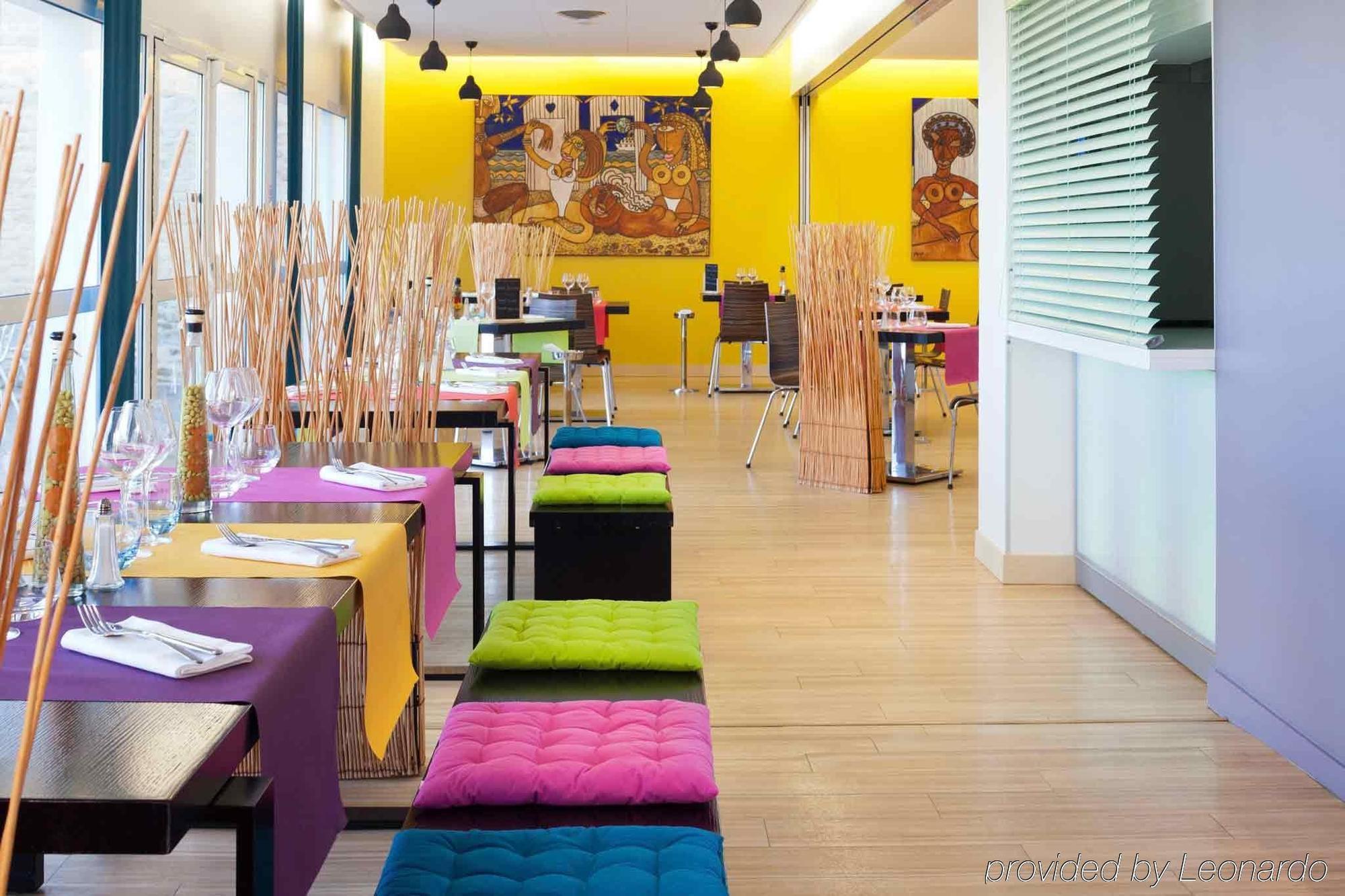 Hotel Ibis Styles Ouistreham Restaurante foto